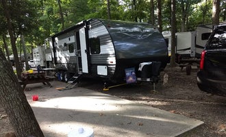 Camping near The Depot Travel Park: Beachcomber Camping Resort, Tabernacle, New Jersey