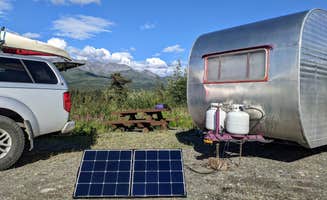 Shari  G.'s photo of rv camping at Nabesna Road Wrangell St. Elias National Park near Slana, AK