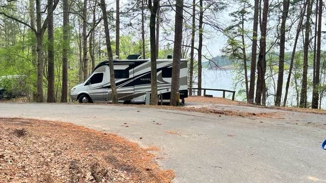 Joy W.'s photo of rv camping at McKinney Campground near Emerson, GA