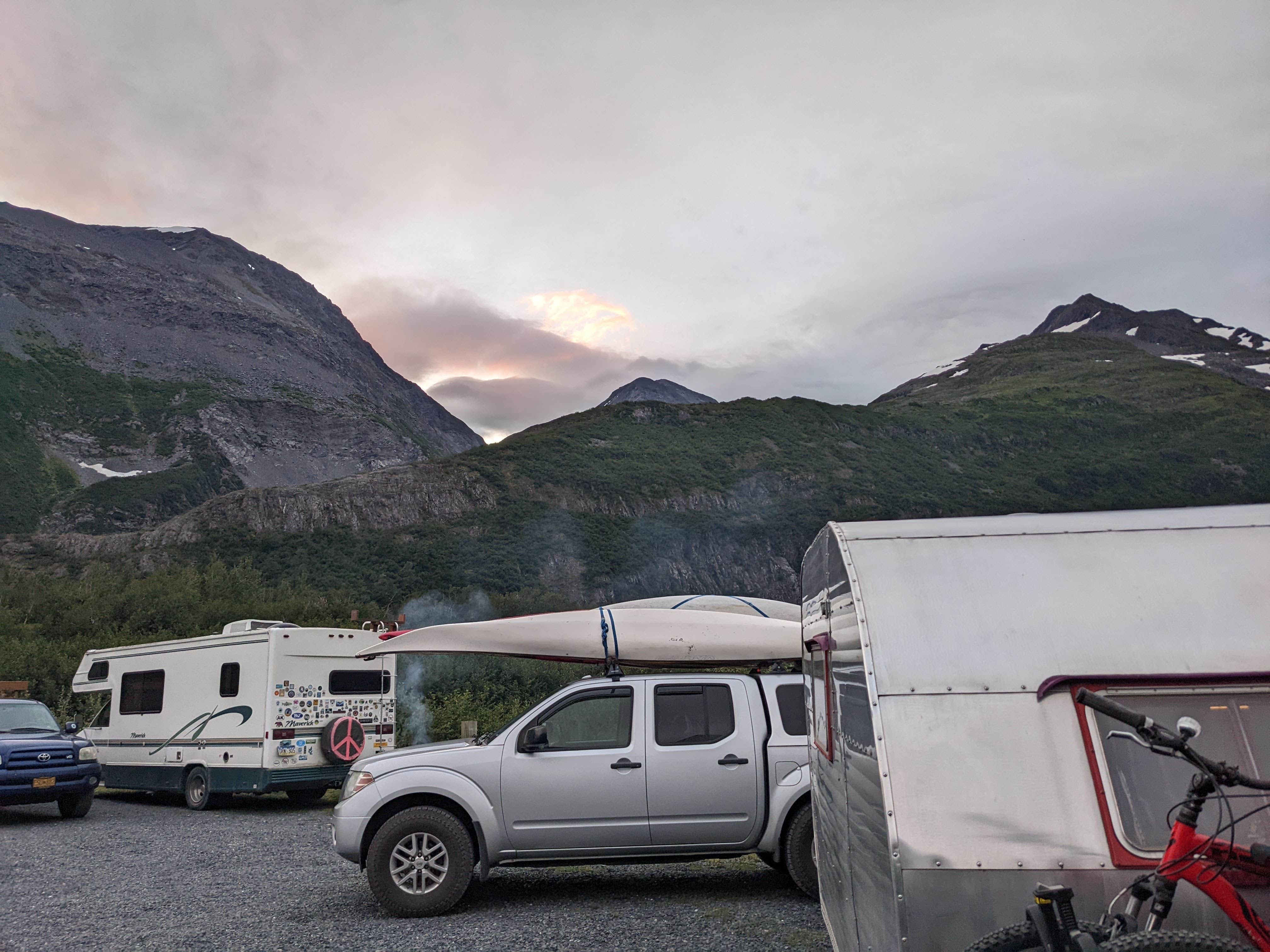 Camper-submitted photo at City of Whittier Camp Ground near Whittier, AK