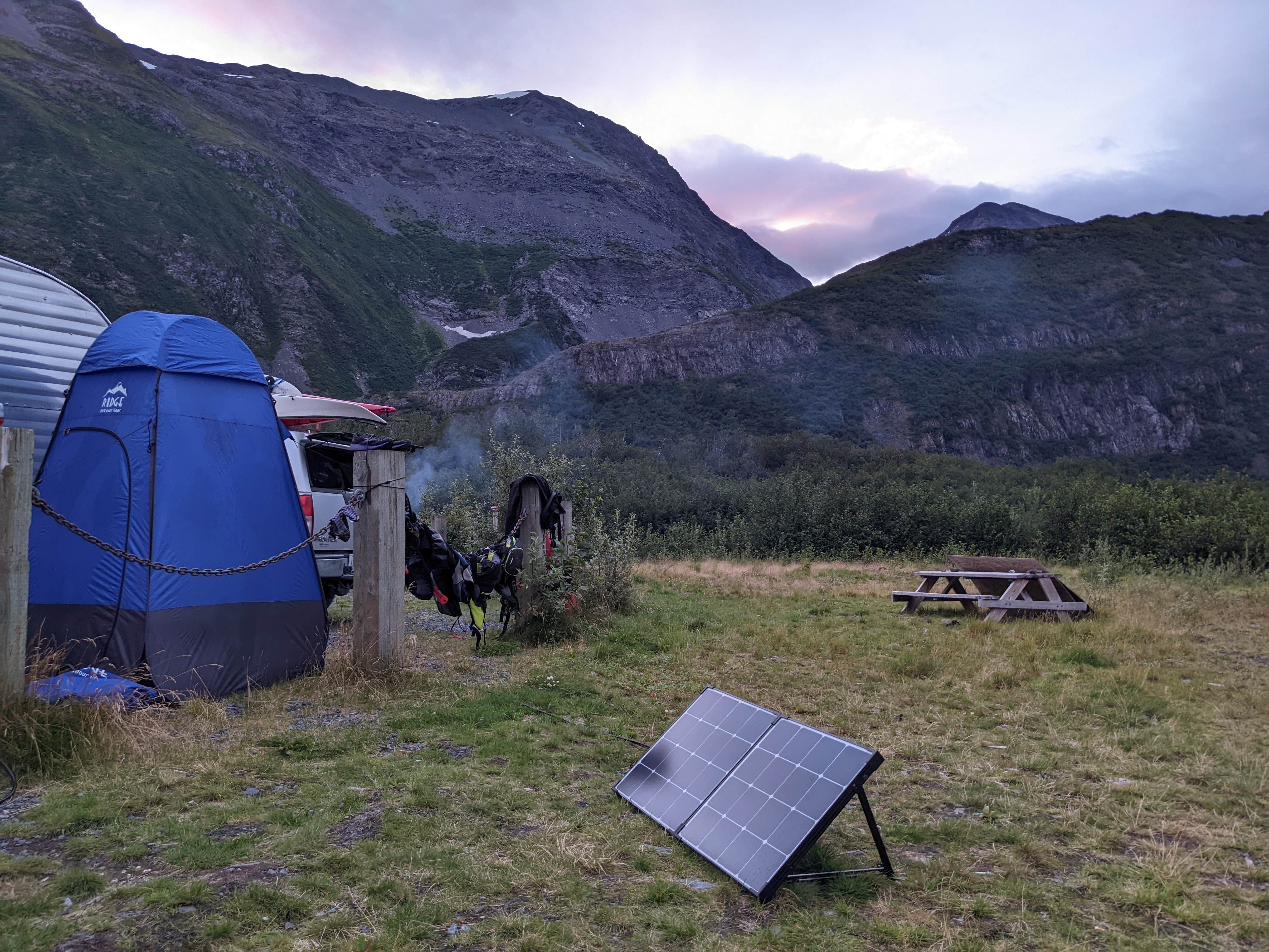 Camper-submitted photo at City of Whittier Camp Ground near Whittier, AK