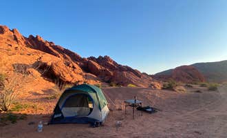 Camping near Valley of Fire Overflow Camping: Logandale Trails, Overton, Nevada