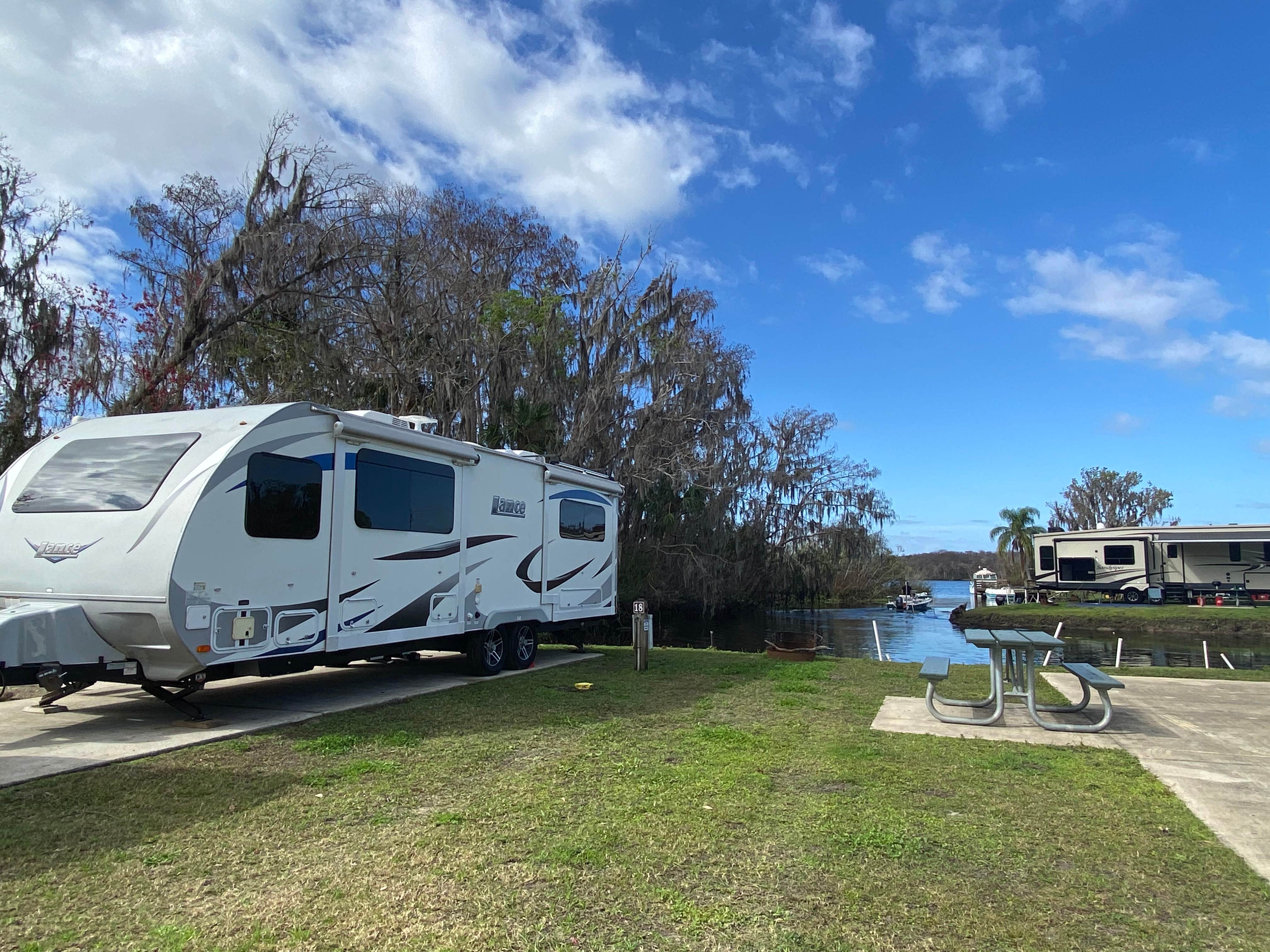 Stuart K.'s photo of rv camping at Bull Creek Campground near Pomona Park, FL