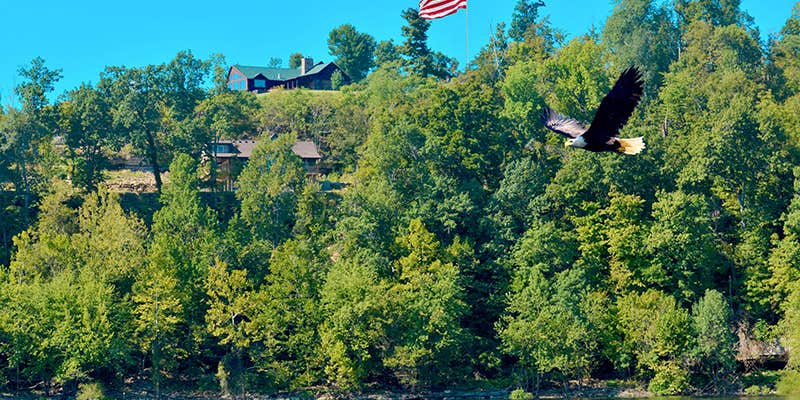 Camper submitted image from Rough River Lakefront RV Spot w/ Private Boat Dock