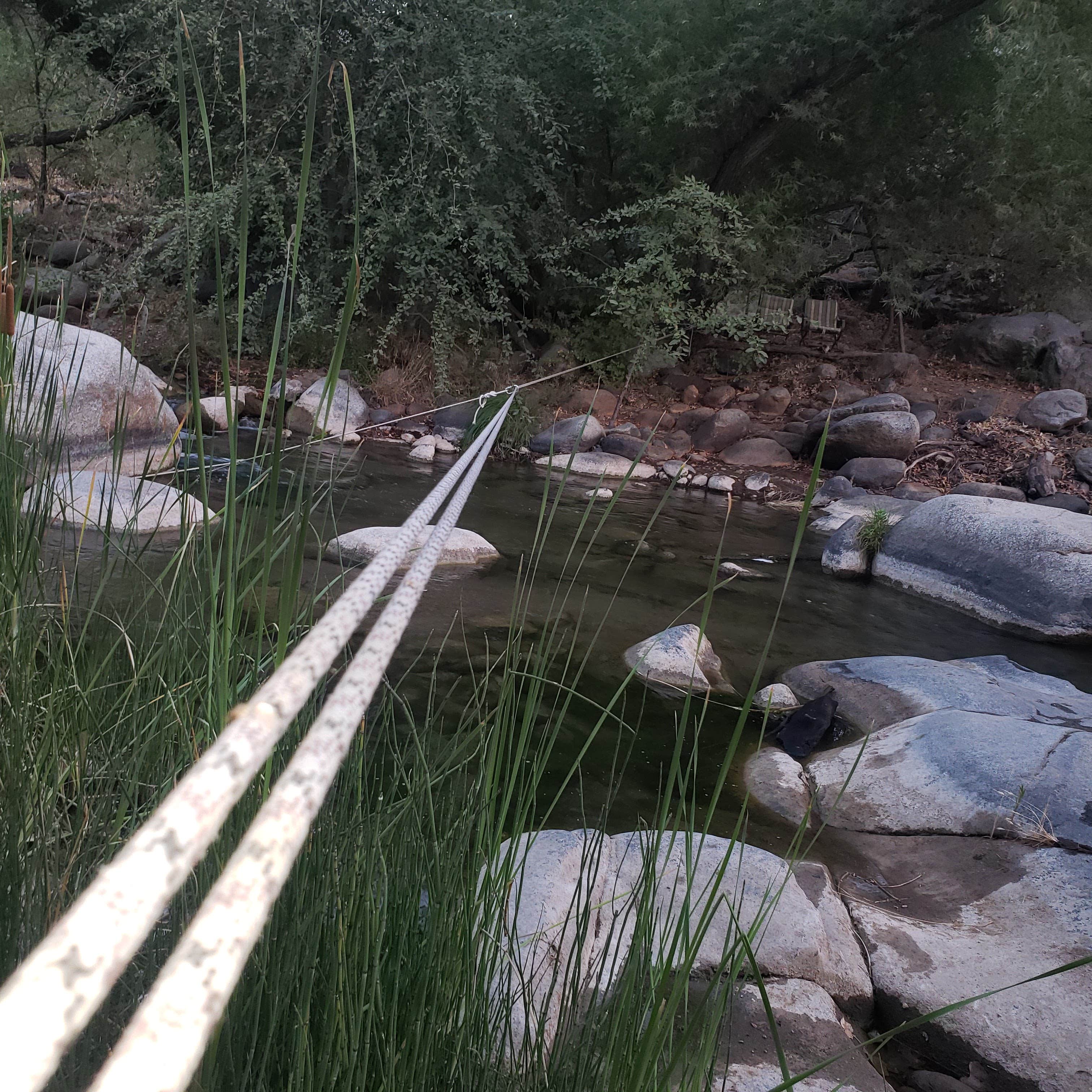 Camper-submitted photo at Camp or Glamp along the Tule River next to the Giant Sequoia National Monument near Porterville, CA