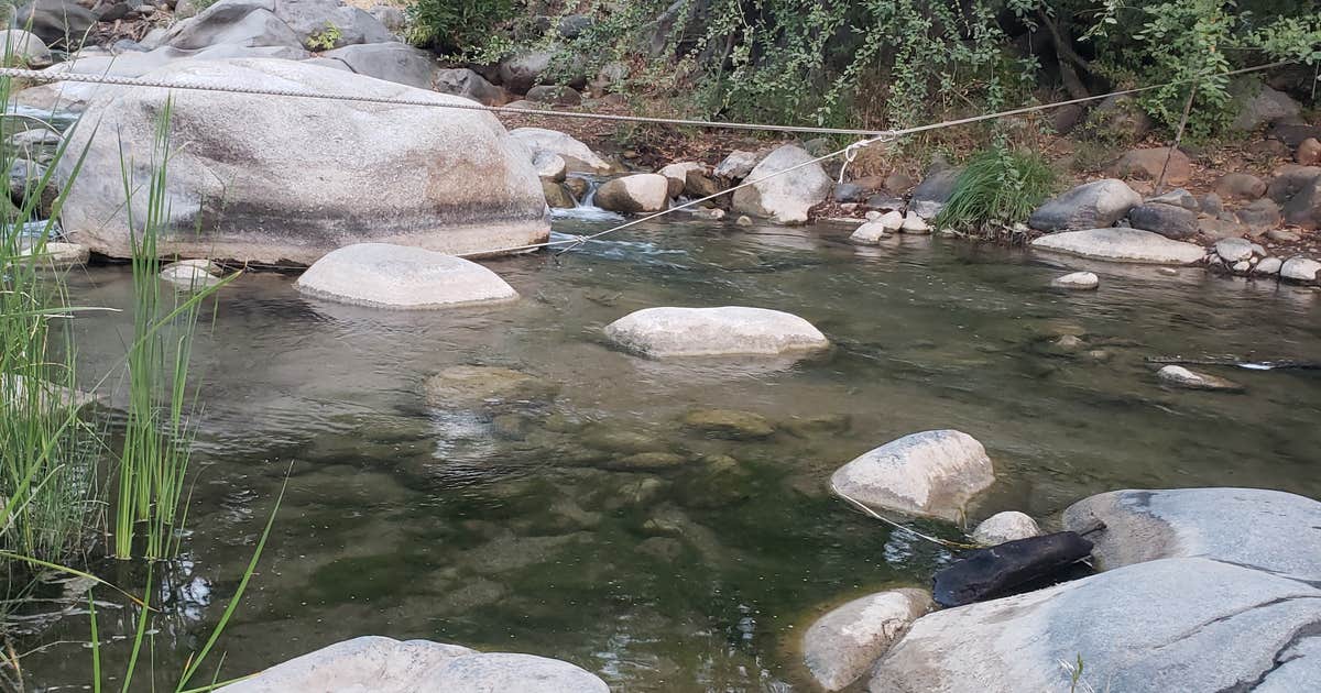 Camp or Glamp along the Tule River next to the Giant Sequoia National ...