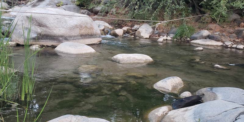 Camper submitted image from Camp or Glamp along the Tule River next to the Giant Sequoia National Monument