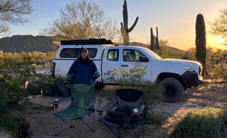 Sierra N.'s photo at Cactus Forest Dispersed Site near Arizona City, AZ