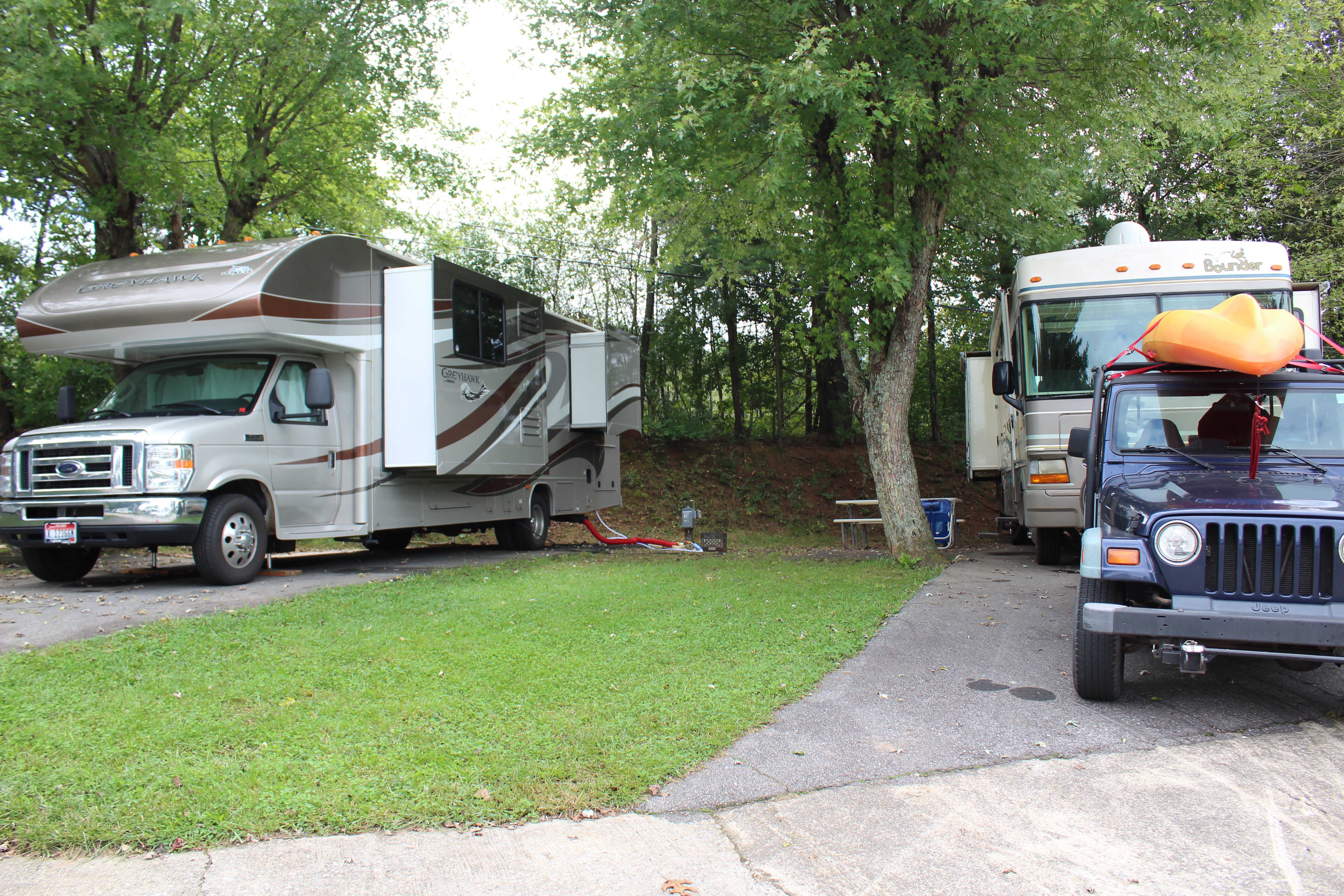 Camper submitted image from Asheville's Bear Creek RV Park & Campground - 5