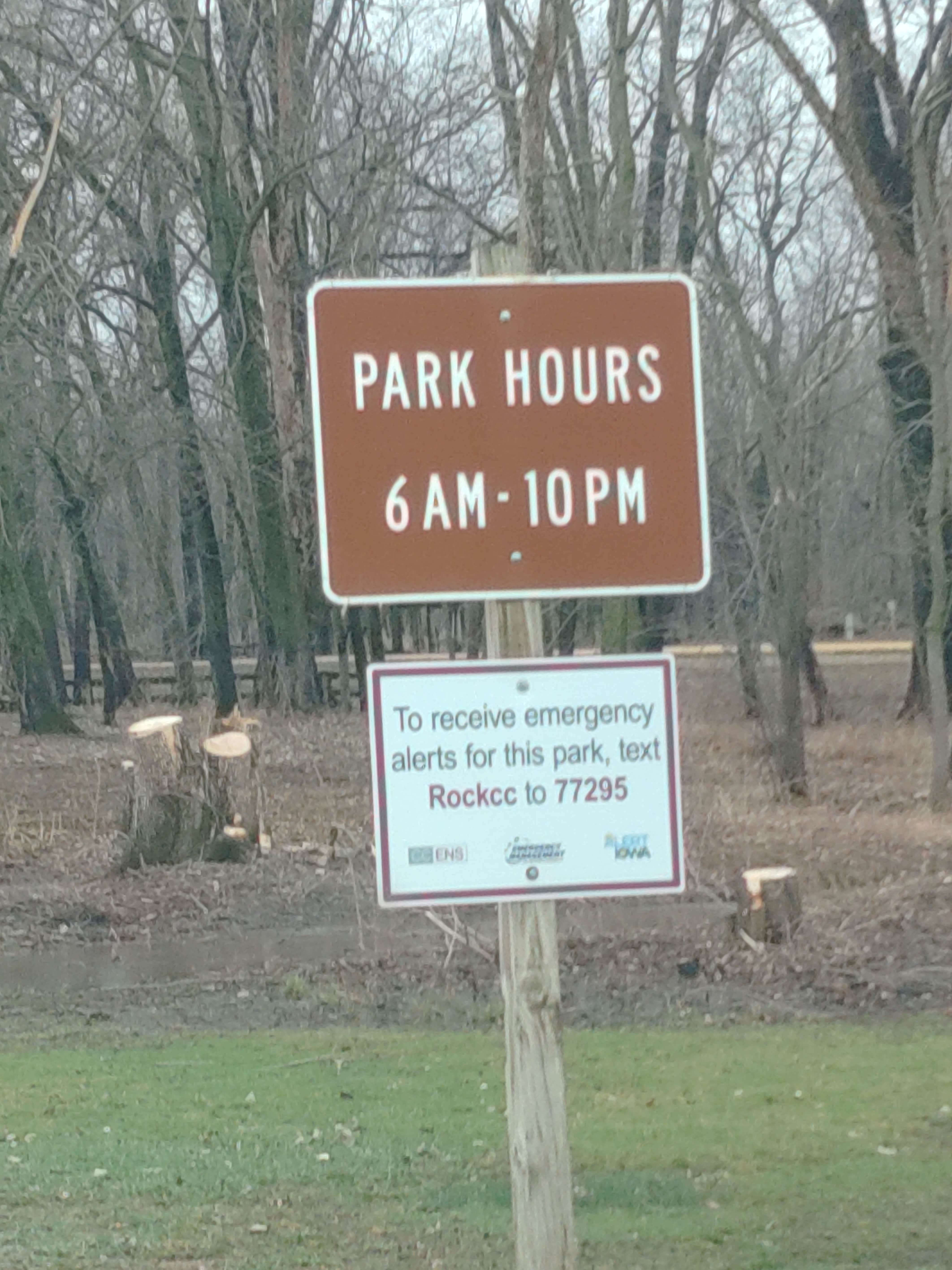 Camper-submitted photo at Rock Creek County Marina and Campground near Oxford Junction, IA