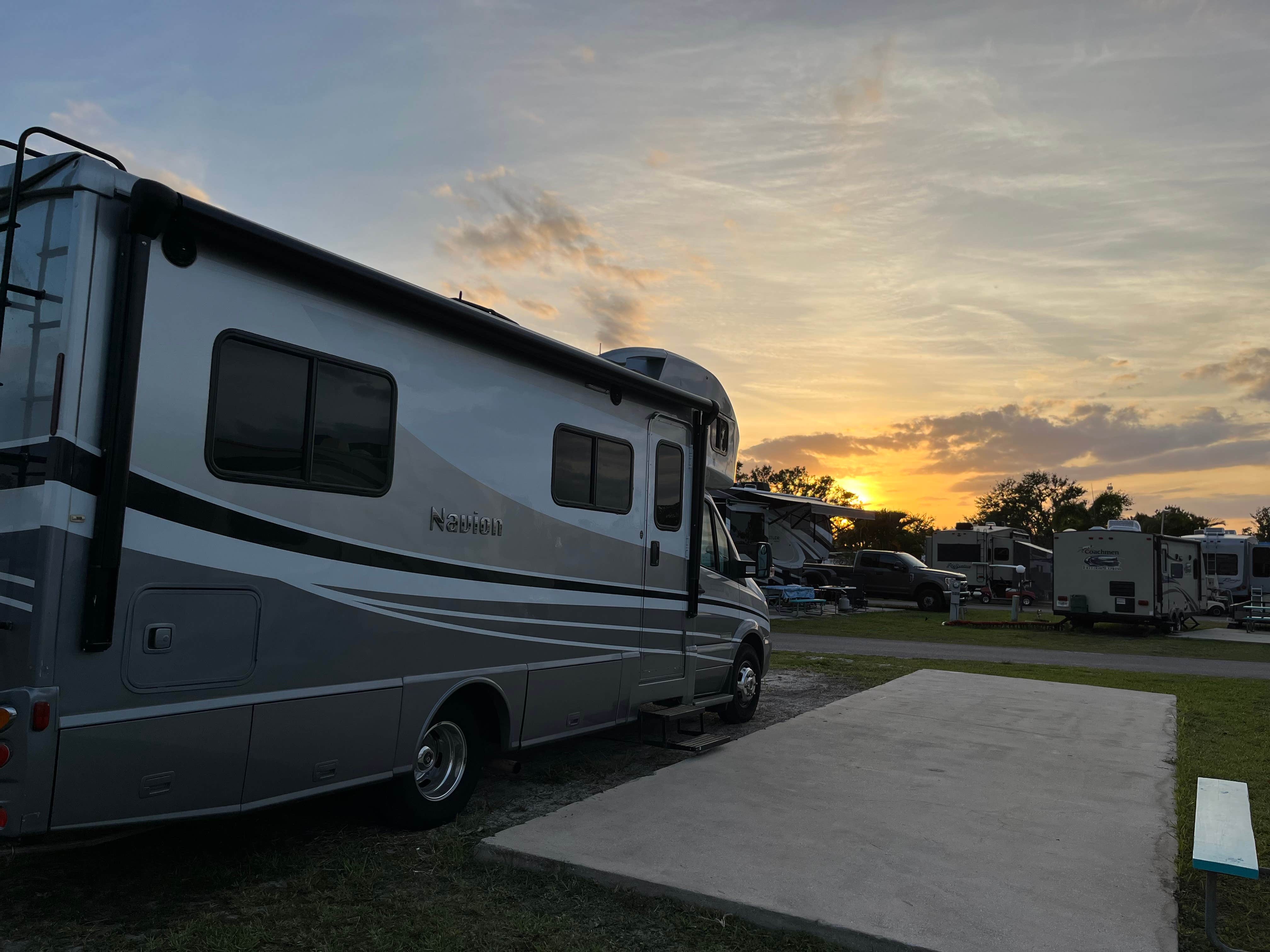Nan L.'s photo of rv camping at Encore Gulf View near Murdock, FL