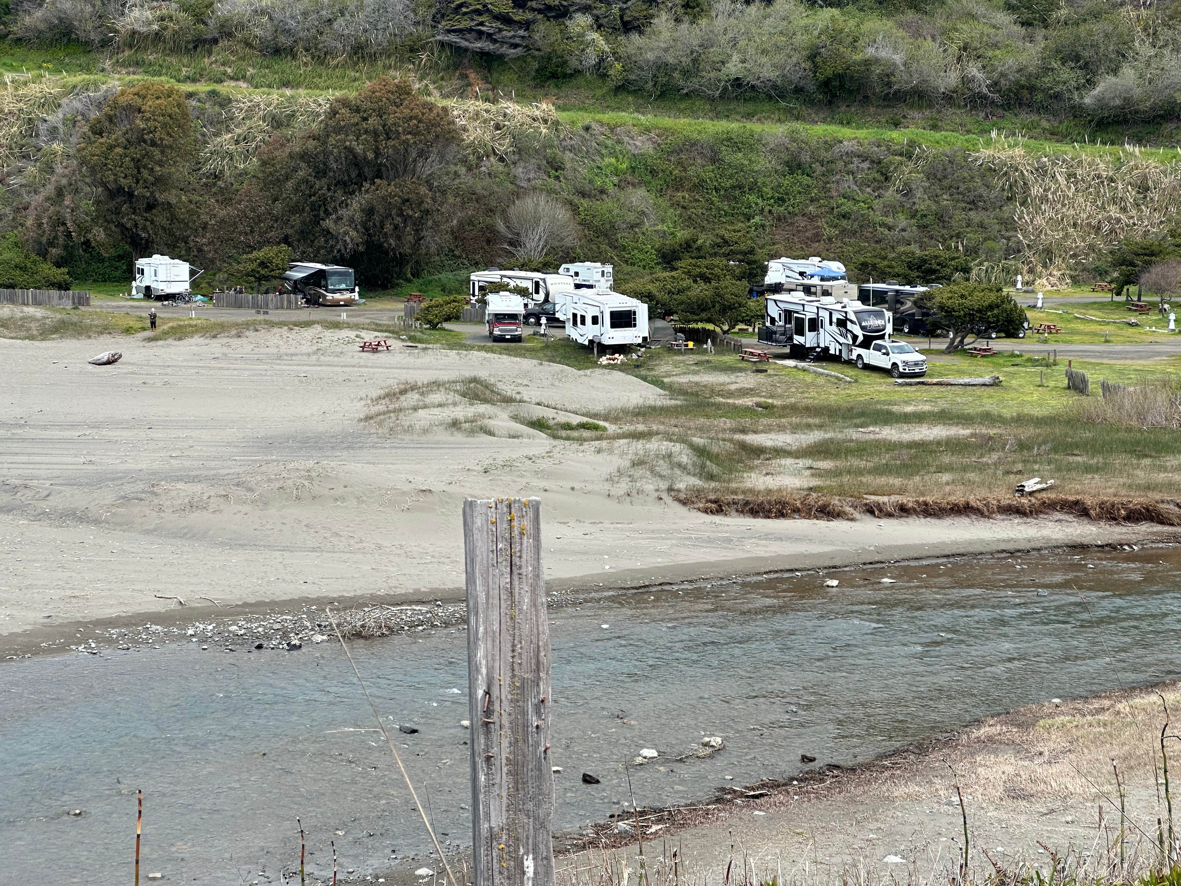 Travis C.'s photo of rv camping at Westport Beach RV Park and Campground near Piercy, CA