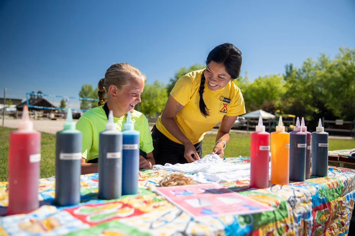 Camper-submitted photo at Bear Lake/Marina Side KOA Holiday near Bloomington, ID