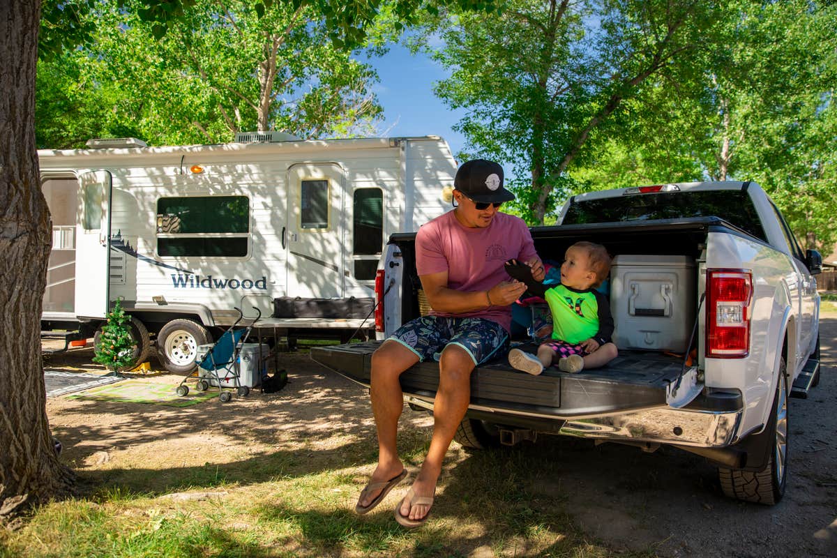 Camper-submitted photo at Bear Lake/Marina Side KOA Holiday near Bloomington, ID