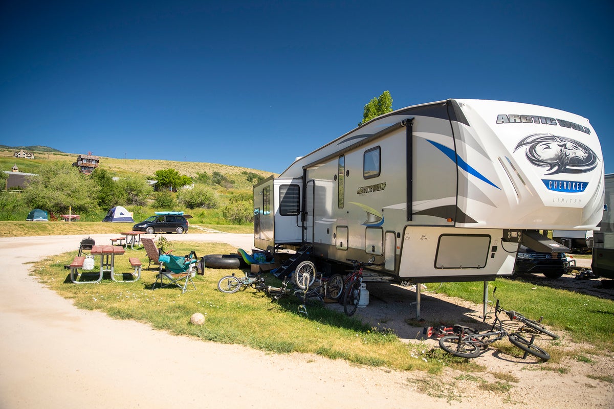 Camper submitted image from Bear Lake/Trail Side KOA Journey - 3