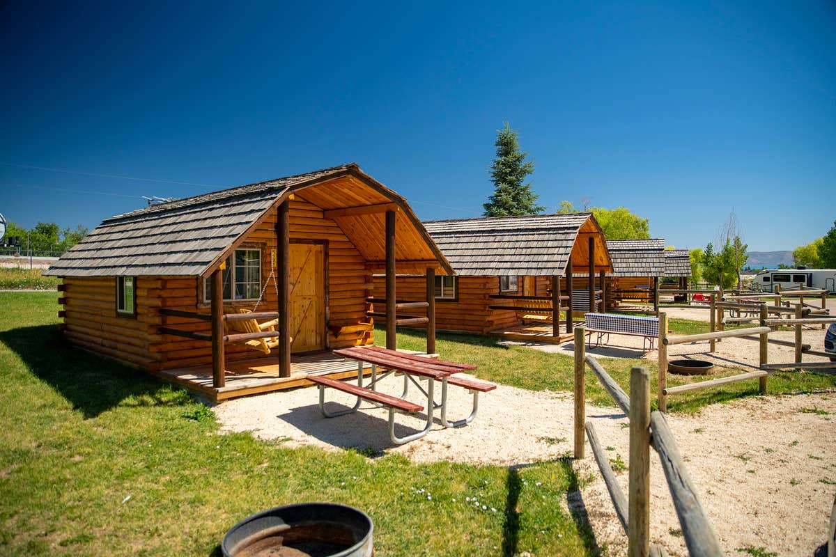 Aaron L.'s photo of a cabin at Bear Lake/Trail Side KOA Journey near Bloomington, ID