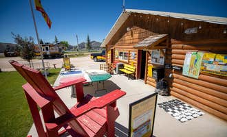 Camping near Steam Mill Yurt: Bear Lake/Trail Side KOA Journey, Garden City, Utah