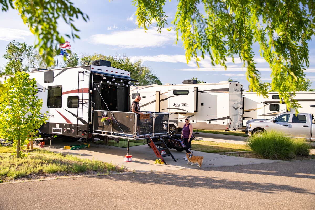 Aaron L.'s photo of camping with pets at Red Bluff KOA Journey near Chico, CA