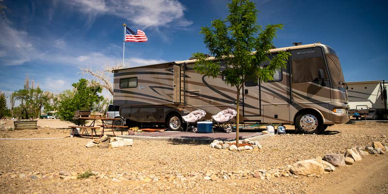 Camper submitted image from Rock Springs/Green River KOA Journey