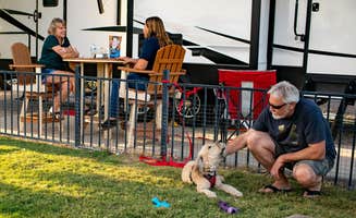 Aaron L.'s photo of camping with pets at Santa Cruz/Monterey Bay KOA Holiday near Santa Cruz, CA