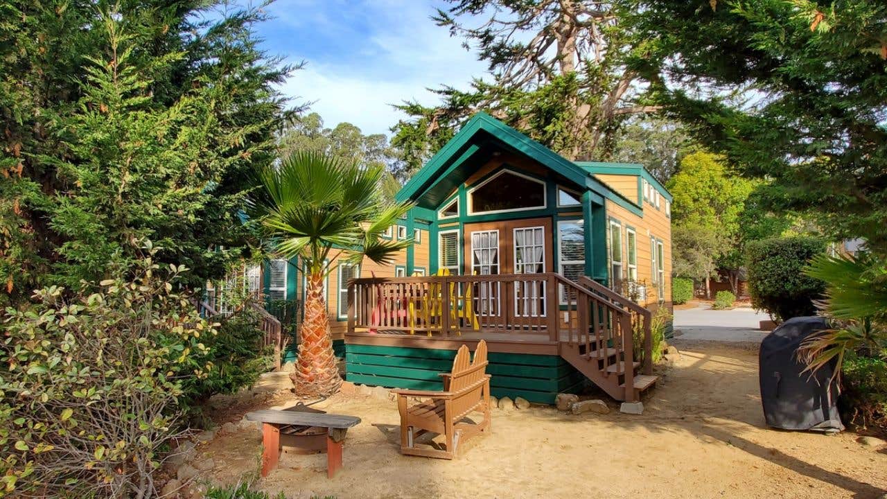 Aaron L.'s photo of a cabin at Santa Cruz/Monterey Bay KOA Holiday near Monterey, CA