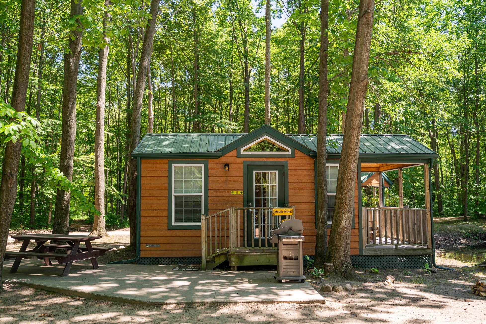 Amelia D.'s photo of a cabin at Covert/South Haven KOA Holiday near Niles, MI
