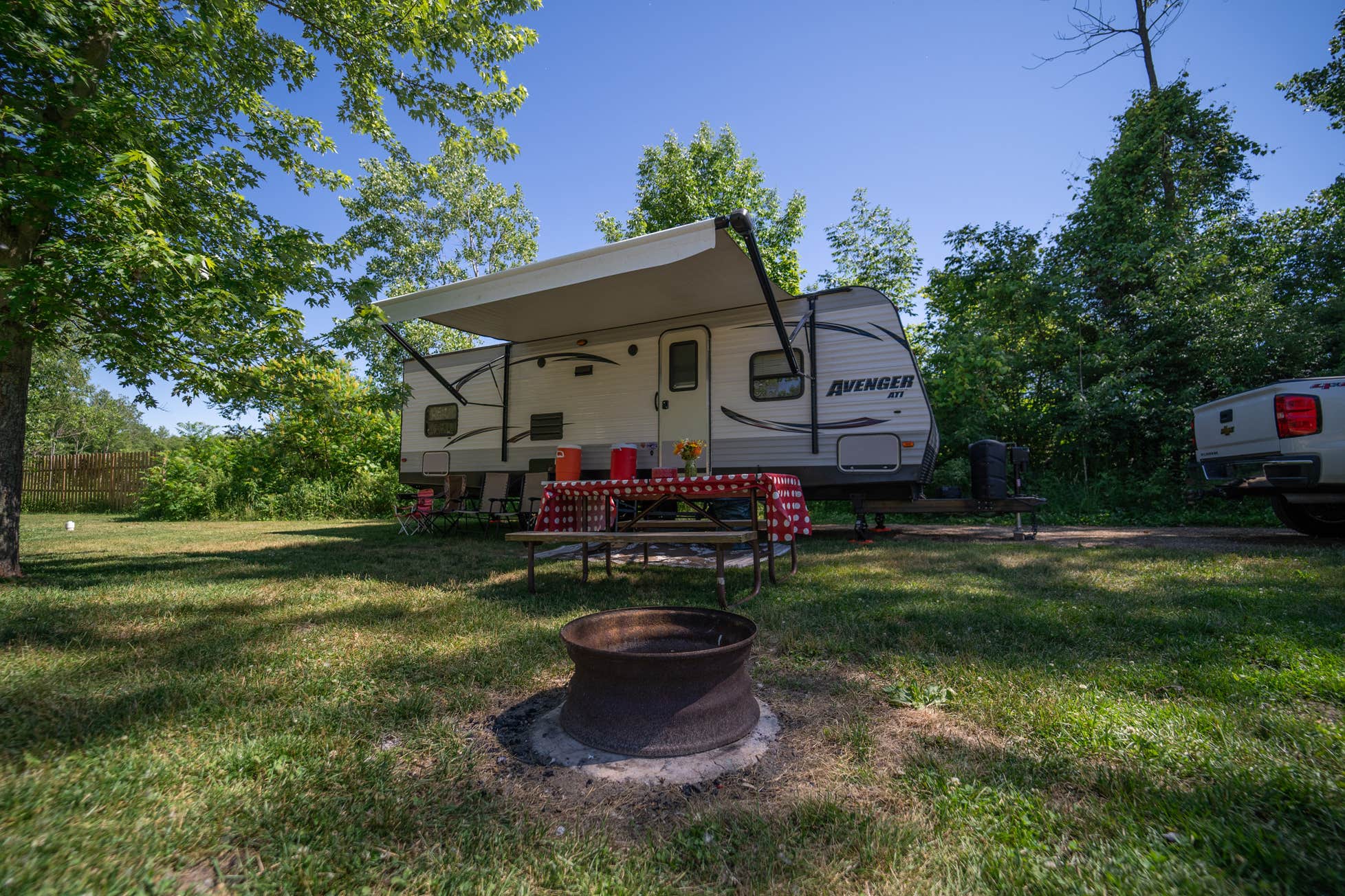 Amelia D.'s photo of rv camping at Covert/South Haven KOA Holiday near West Olive, MI
