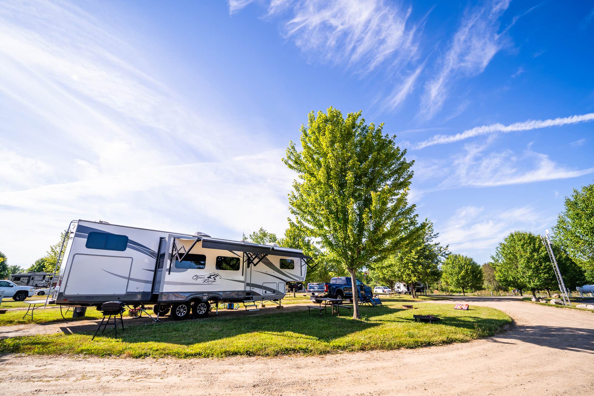 Amelia D.'s photo of rv camping at Covert/South Haven KOA Holiday near New Buffalo, MI