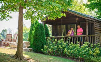 Amelia D.'s photo of a cabin at Dayton KOA Holiday near Waynesville, OH