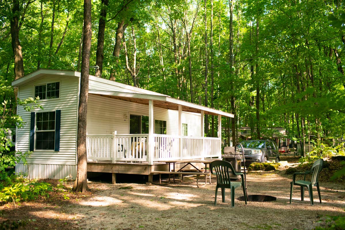 Amelia D.'s photo of a cabin at Door County KOA Holiday near Stephenson, MI