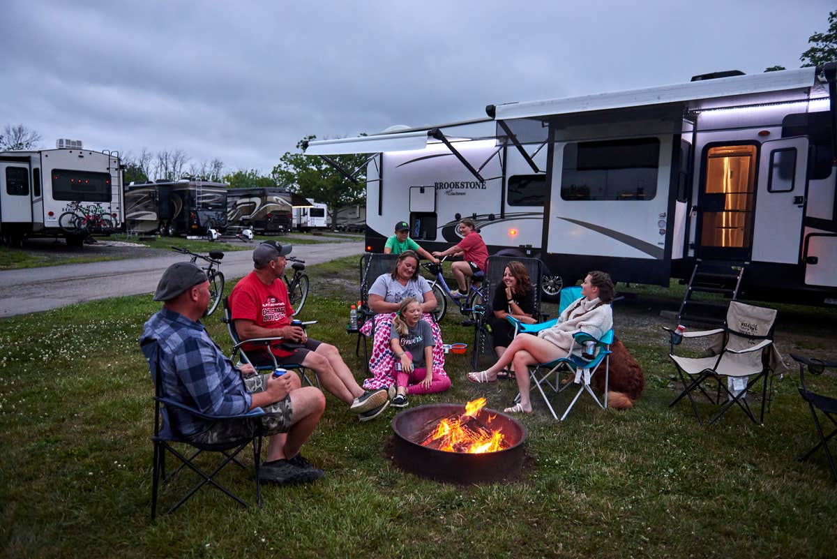 Amelia D.'s photo of rv camping at Niagara Falls/Grand Island KOA Holiday near Lewiston, NY