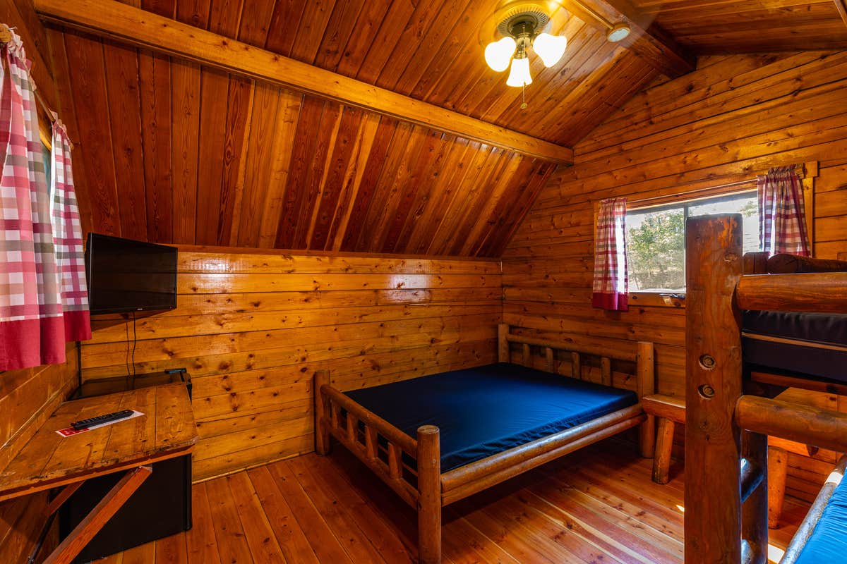 Amelia D.'s photo of glamping accommodations at Niagara Falls/Grand Island KOA Holiday near Angola, NY