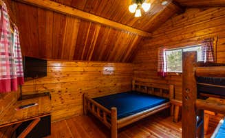 Amelia D.'s photo of glamping accommodations at Niagara Falls/Grand Island KOA Holiday near Sanborn, NY