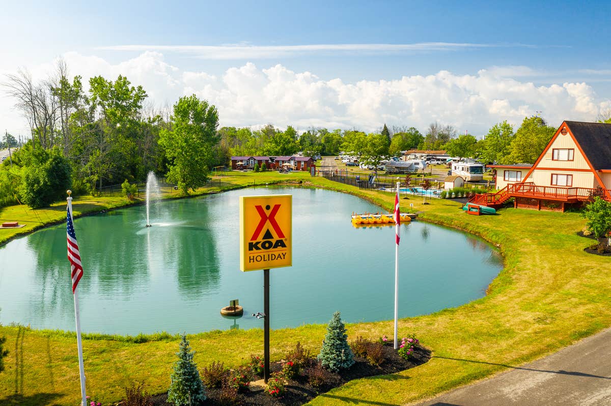 Camper-submitted photo at Niagara Falls/Grand Island KOA Holiday near Barker, NY