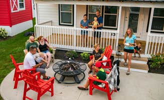 Amelia D.'s photo of camping with pets at Angola/Hogback Lake KOA Holiday near Pioneer, OH