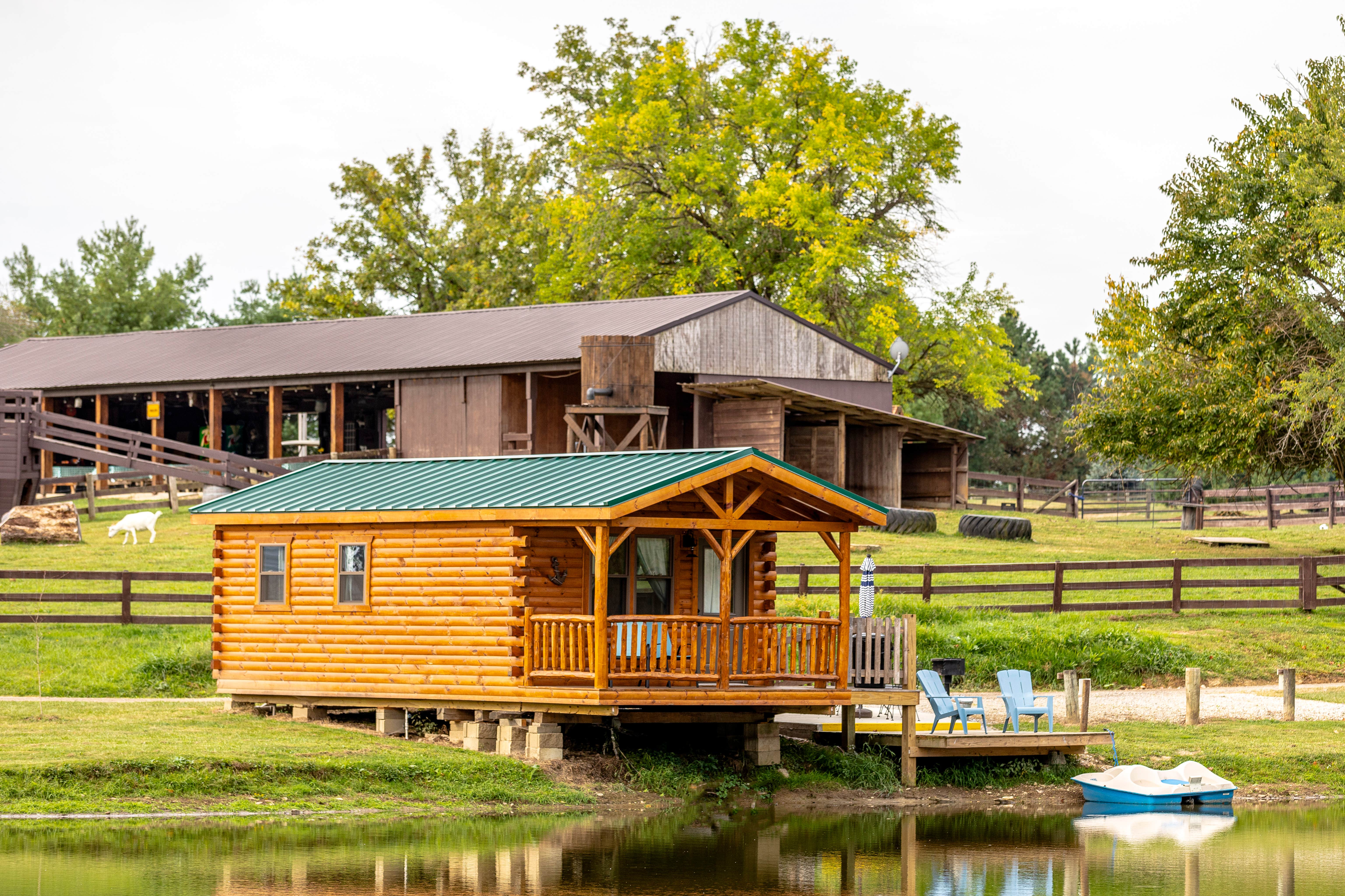 Amelia D.'s photo of a cabin at Sunbury/Columbus North KOA Holiday near Pickerington, OH