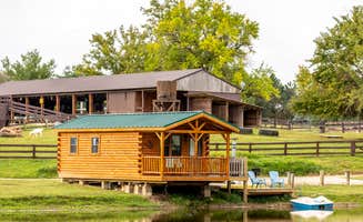 Amelia D.'s photo of a cabin at Sunbury/Columbus North KOA Holiday near Howard, OH