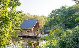 Amelia D.'s photo of a cabin at Thompson/Grand River Valley KOA Holiday near Peninsula, OH