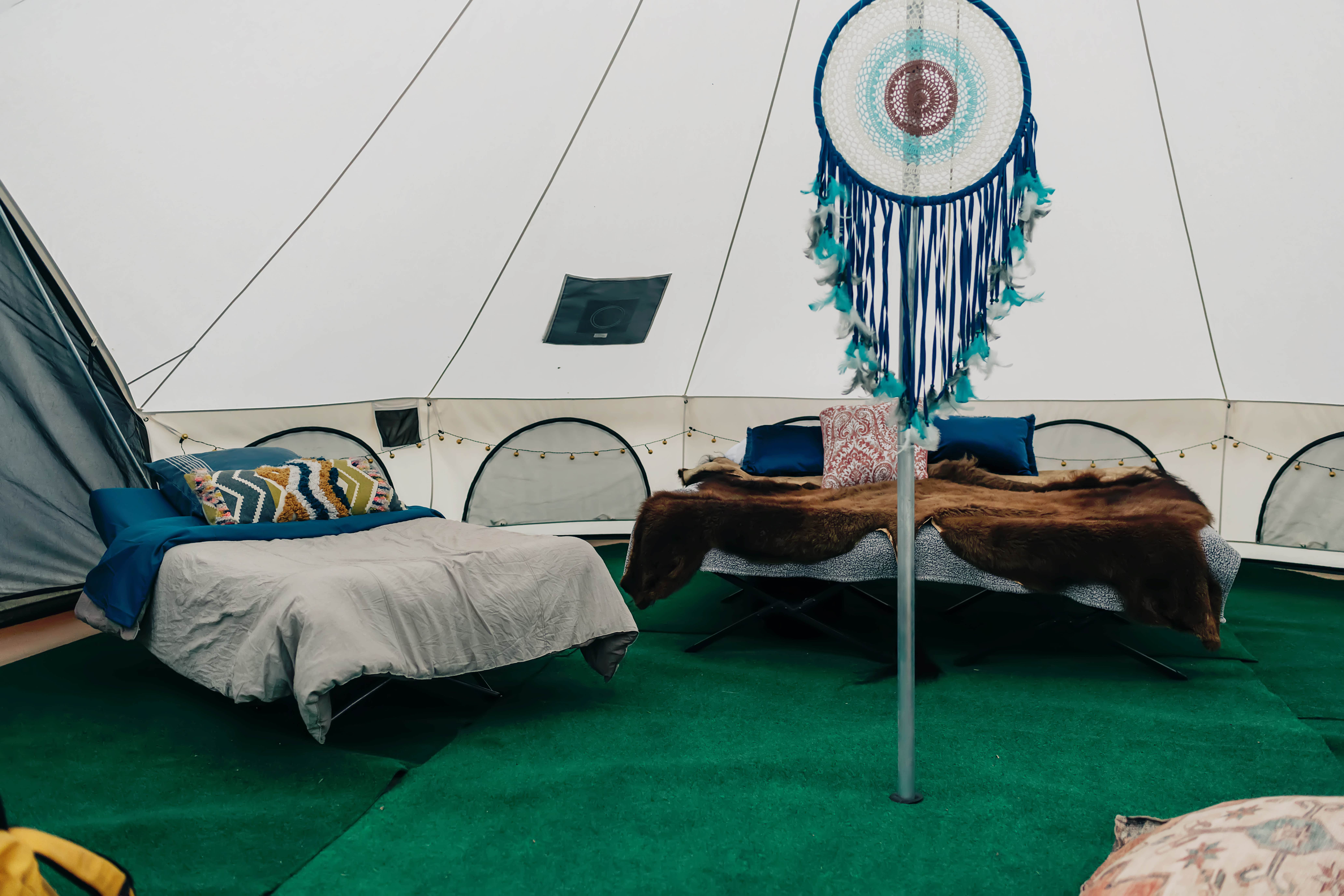 Ashley D.'s photo of glamping accommodations at Antler & Ash near Dickson, TN