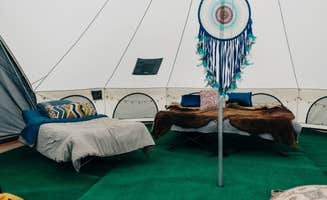 Ashley D.'s photo of glamping accommodations at Antler & Ash near Chapel Hill, TN