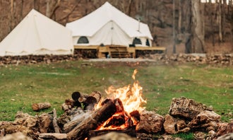 Camping near Fox Valley Farm: Antler & Ash, Culleoka, Tennessee