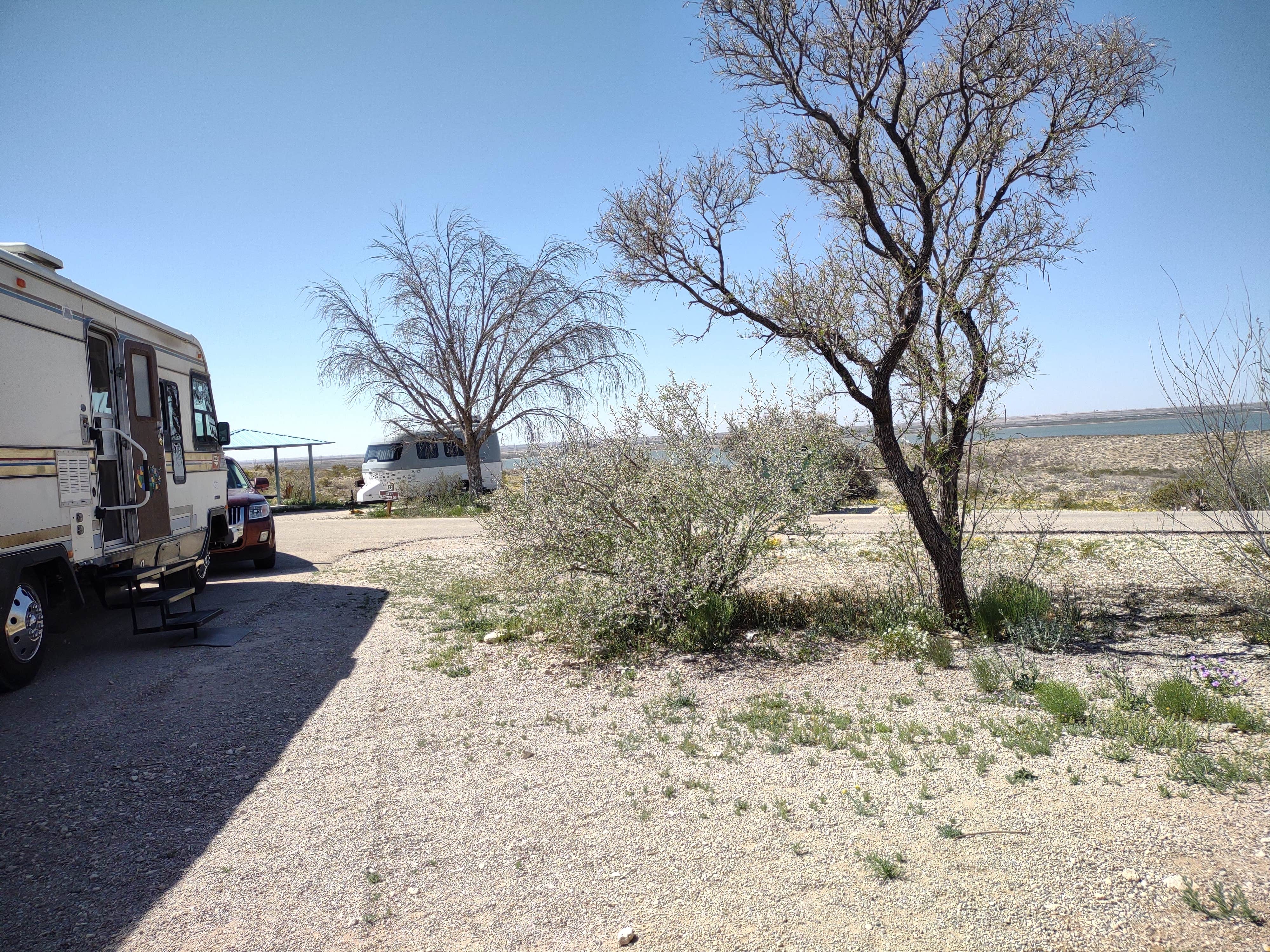 Sharilyn K.'s photo of rv camping at Limestone Campground — Brantley Lake State Park near Carlsbad Caverns, NM