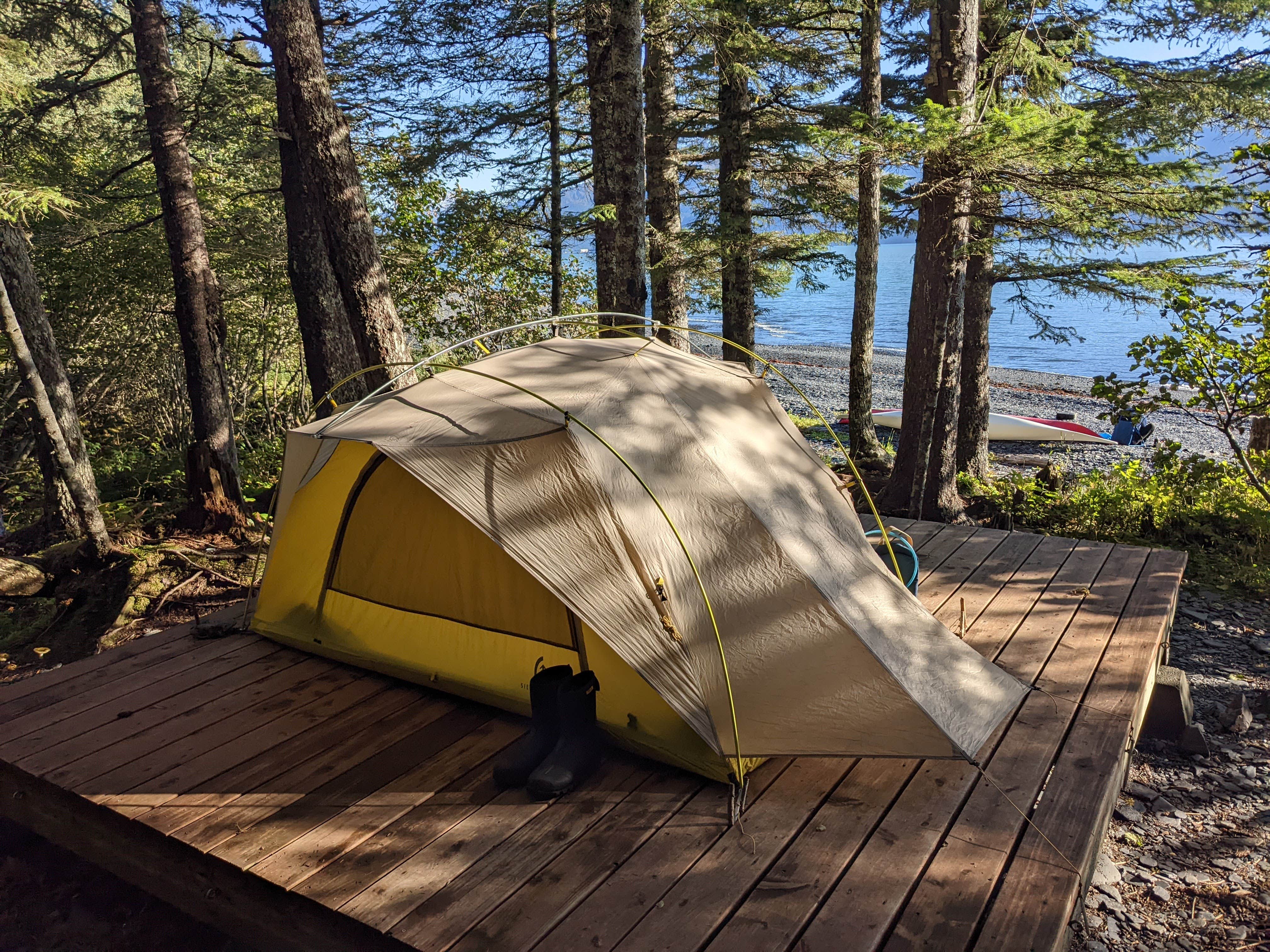 Camper-submitted photo at North Beach at Caines Head State Rec Area near Kenai Fjords National Park