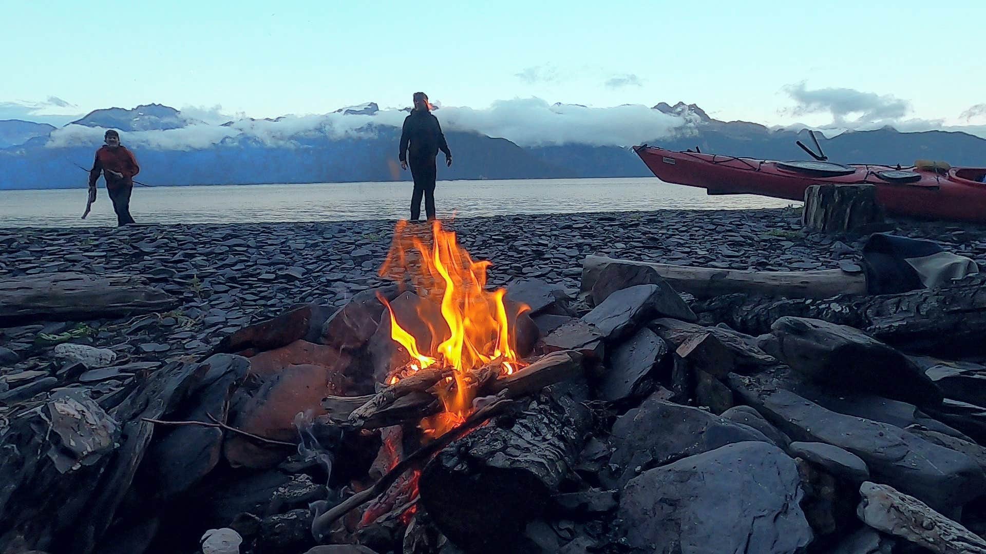 Camping near Kenai Fjords National Park Cabins: North Beach at Caines Head State Rec Area, Seward, Alaska