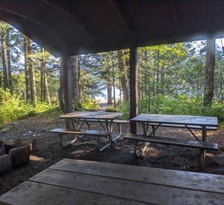 Camper-submitted photo from North Beach at Caines Head State Rec Area