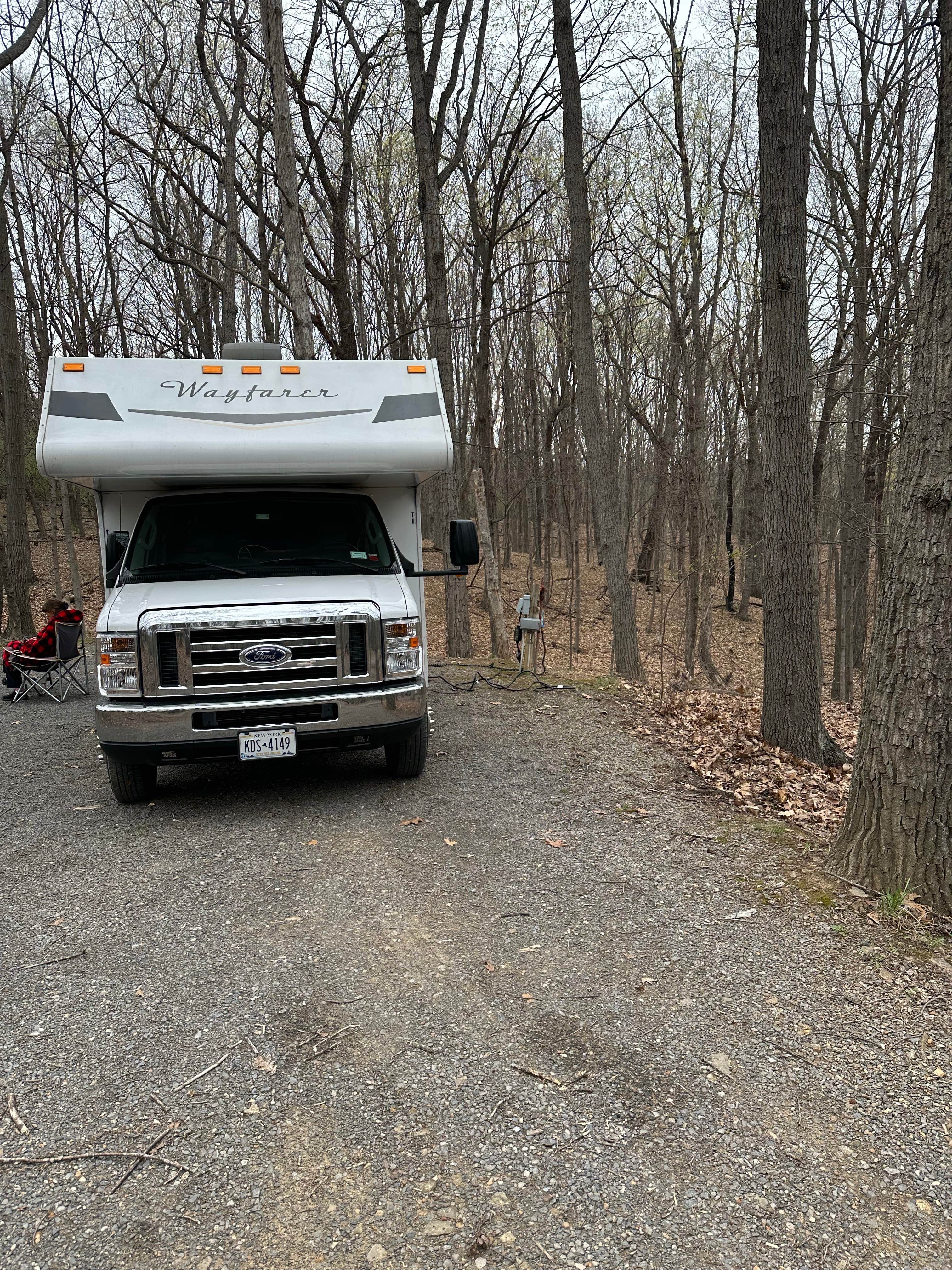 Bob's photo of rv camping at Middle Ridge Campground near Lonaconing, MD