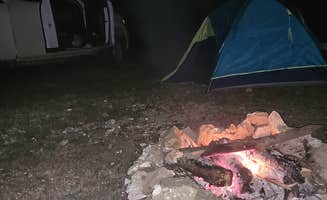 Nick G.'s photo of tent camping at Fiery Fork Conservation Area in Missouri