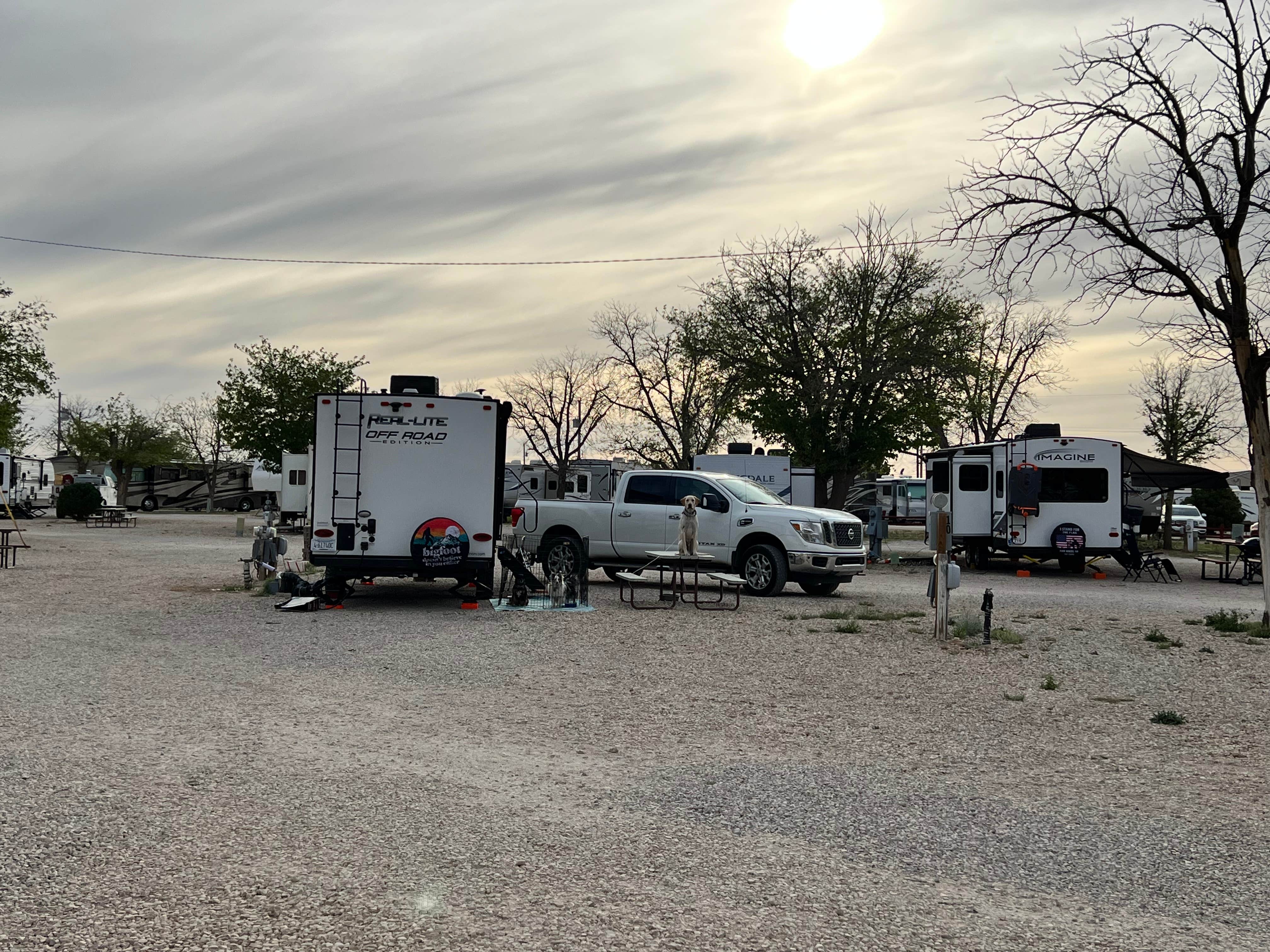 Maggie  C.'s photo of rv camping at Carlsbad RV Park & Campground near Whites City, NM
