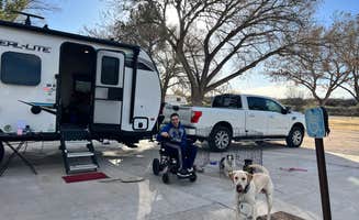 Maggie  C.'s photo of camping with pets at Riverside Campground — Caballo Lake State Park near Hatch, NM