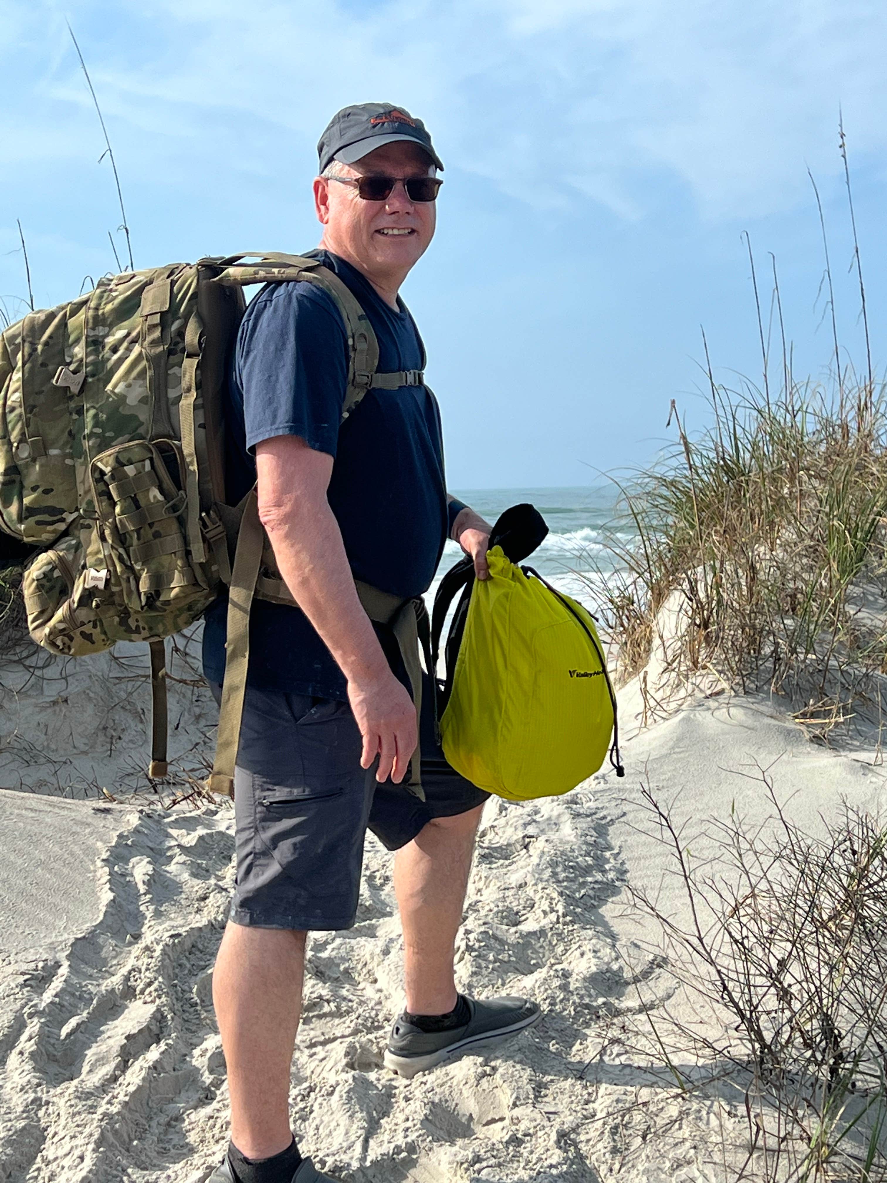 Camper-submitted photo at Hammocks Beach Bear Island Campsites — Hammocks Beach State Park near Wrightsville Beach, NC